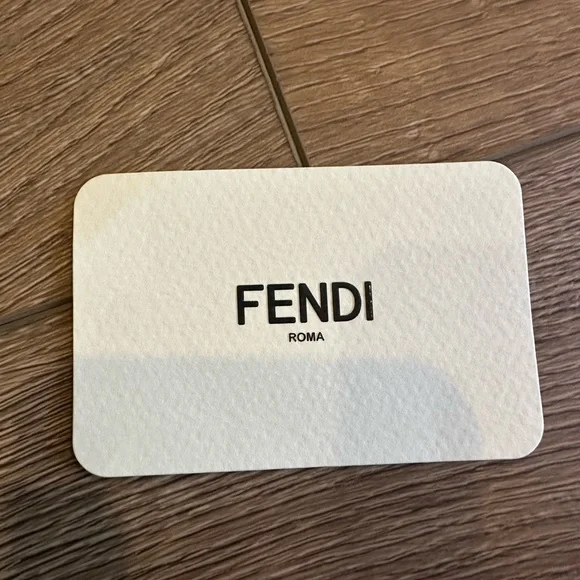 Fendi x Marc Jacobs Grey Ice Jersey Logo Baguette Bag - Picture 9 of 11